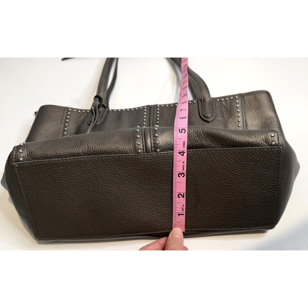 Brighton Pretty Tough Jax Tote Pebble Grain Leather Handbag Capsule Quiet Luxury - Picture 15 of 17